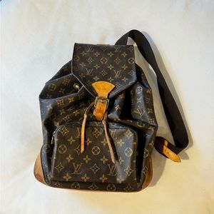Louis Vuitton Montsouris GM Backpack - Authentic